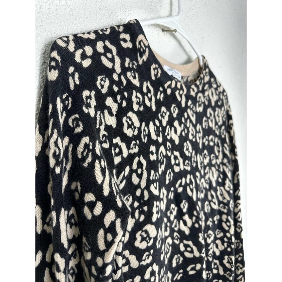 Equipment femme sloane leopard print cashmere sweater - Picture 3 of 8